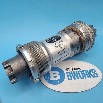 Shimano Ultegra BB-6500 Octalink V1 Bottom Bracket 70 x 109.5 Italian Thread l30 - Image 1 of 2