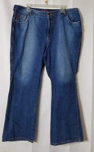CJ BLUE HIGH WAISTED DISTRESSED JEANS LADIES SIZE 20W - Picture 1 of 7