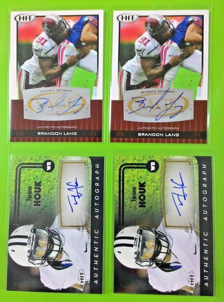 NCAA COLLEGE UNIFORM AUTO RC CHEAP AUTOGRAPH ROOKIE FOOTBALL PICK CHOOSE - Image 1 of 1