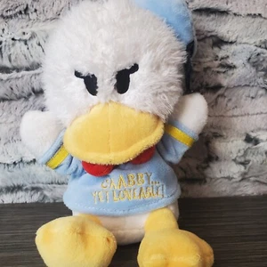 Walt Disney Parks "CRABBY YET LOVEABLE" DONALD DUCK 8" Plush Stuffed Animal - Picture 1 of 9