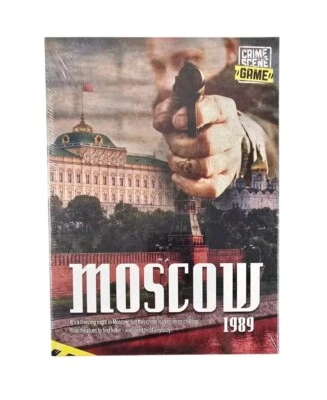 New - Crime Scene Game Moscow 1989 Soviet Union Murder Mystery Game 1+ Players - Image 1 of 4