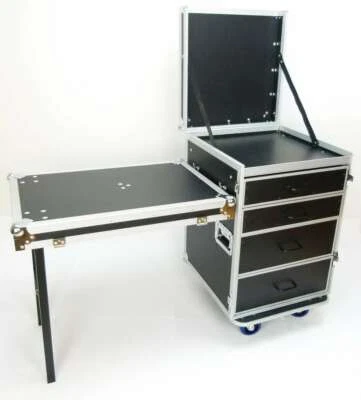 FLYHT PROFI Schubladencase DR-9 Pultcase Tisch Rollen Transportcase Flichtacase - Bild 1 von 4