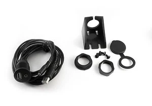 GROM USB AUX Buchse 3,5 mm Verlängerungskabel mit zwei Armaturenbrettbefestigungsoptionen #C-FM35USB - Bild 1 von 5