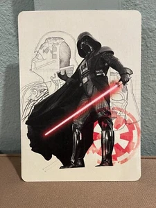 Star Wars Darth Vader Special Edition Artwork From Disney Rewards 5x7 Post NEW@ - Picture 1 of 5