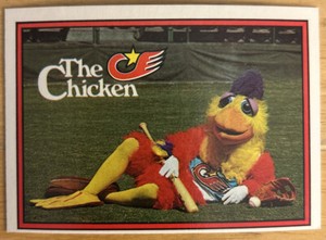 1982 Donruss The Chicken No Trademark Error Card #531 Padres Mid-To-High-Grade