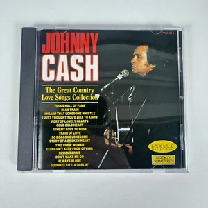 The Great Country Love Songs Collection by Johnny Cash (CD 1987) 16 tracks - Picture 1 of 4
