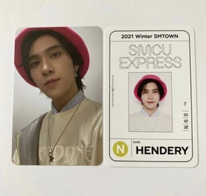 SMCU Express NCT Album Daytime Ver Hendery Photocard Set WayV On My Youth SM - Picture 1 of 2