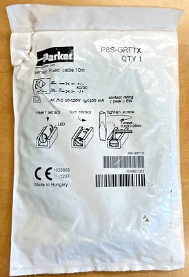 Parker P8S-GRFTX Sensor Reed Cable 10 Meters  ***Brand New*** - Image 1 of 4