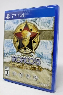 Tropico 5: Complete Collection - PS4 - Simulation Game - NEW - LD - See Desc - Image 1 of 4