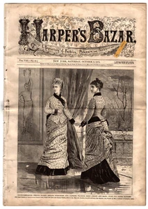 Harper's Bazar, Saturday, October 9, 1875, Volume VIII, No. 41 - Picture 1 of 3
