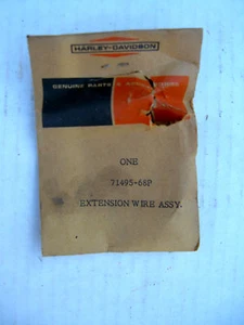 HARLEY DAVIDSON AMF EXT. WIRE ASSEMBLY #71495-68P - Picture 1 of 2