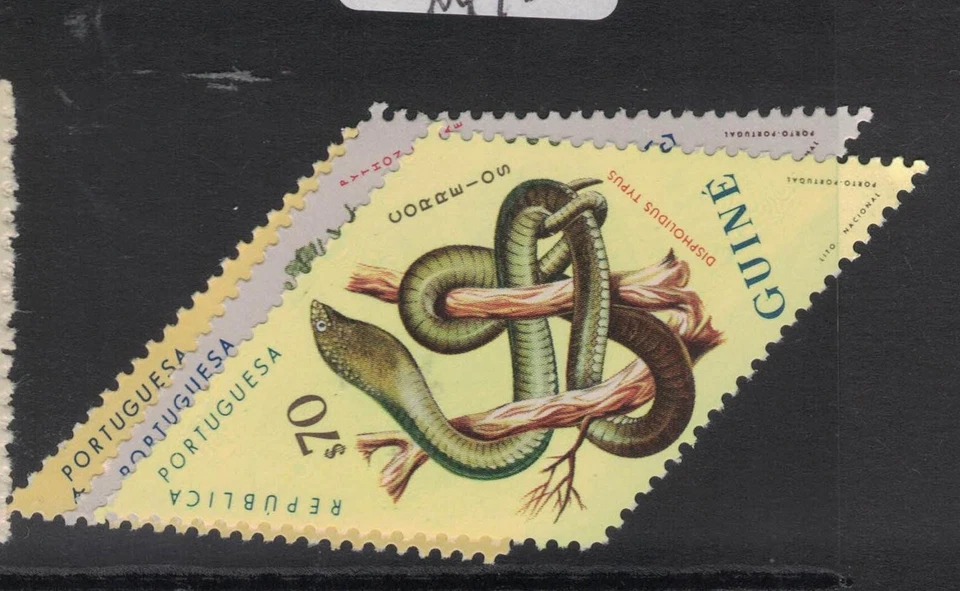 Serpientes de Guinea Portuguesa SC 306-8 MOG (6flx) Foto 1 de 1