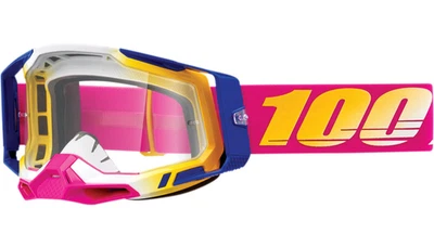 Óculos de proteção 100% Racecraft 2 Mission rosa lente transparente MX ATV 50009-00012 - Imagem 1 de 2