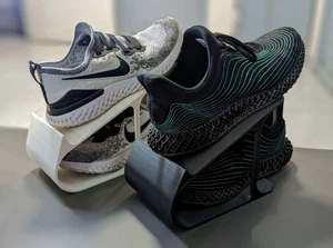 Space-Saving 3D Printed Shoe Rack | Compact Organizer for Small Entryways & Clos - Picture 1 of 11