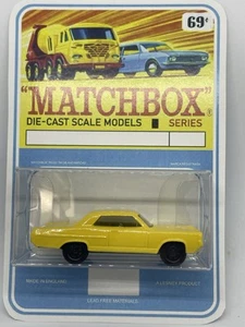 Matchbox Lesney 22 Custom Superfast Pontiac Coupe Preproduction Blister Pack. - Picture 1 of 6