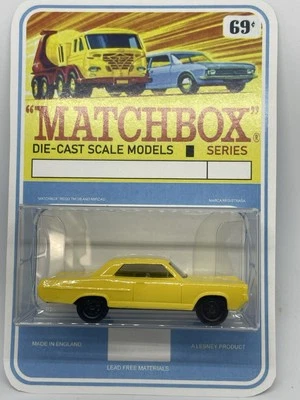 Matchbox Lesney 22 Custom Superfast Pontiac Coupe  Preproduction Blister Pack. - Image 1 of 4