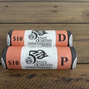 2005 Oregon State Quarters - UNCIRCULATED Rolls from the Mint - P&D - Picture 1 of 3