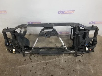 02 2002 GMC SIERRA 1500 SLT 5.3L RADIATOR CORE SUPPORT WITH HOOD LATCH AND HORNS - Image 1 of 4
