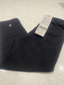 Sweaty Betty Contour Crop Workout Leggings Black Size XXS - Picture 1 of 7