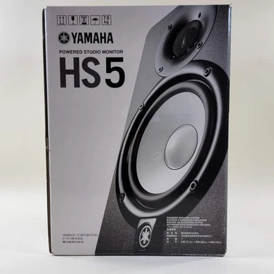 New Yamaha HS5 Powered Studio Monitor Black ZC98610 - Image 1 of 4