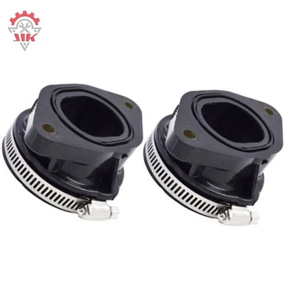 2X Para Polaris Ranger ACE RZR XP 900 Cuerpo del acelerador Adaptador Colector de admisión Bota Foto 1 de 4