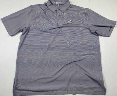 Peter Millar Summer Comfort Purple TCU Horned Frogs Polo Shirt 2XL - Image 1 of 4