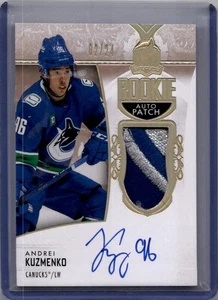Andrei Kuzmenko GOLD FOIL Rookie Auto Patch /24 2022-23 Upper Deck The Cup - Bild 1 von 2