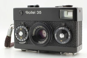 Meter works [Near MINT] Rollei 35 Black 35mm Film Camera 40mm f/3.5 Lens JAPAN - Picture 1 of 11