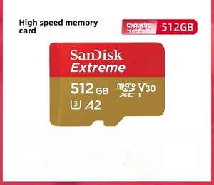SanDisk Micro SD Card Extreme Memory Card 512 GB 4K Ultrafast Gold Card - Picture 1 of 1