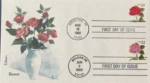 Edken 2490 Red Rose 2492 Pink Rose Combo  - Bild 1 von 1