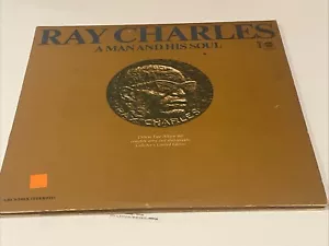 Ray Charles A Man And His Soul Vinyl 2LP 1972 ABCS-590X W/book Cover VG LP Is EX - Picture 1 of 4