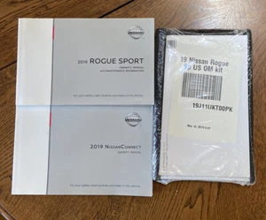 2019 ROGUE SPORT Owners Manual Glove Box Book with Case NEW Sealed - Picture 1 of 5
