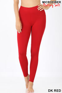 Zenana Long Leggings Yoga Pants Buttery Soft Quality Stretch S-XL Plus 1X-3X USA