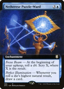 Magic The Gathering Rompecabezas Netherese-Ward Arte Extendido - Aventuras en los Reinos Olvidados - Imagen 1 de 1