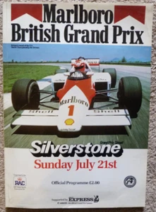 Gran Premio di Gran Bretagna 1985 Silverstone programma ufficiale + libretto classifica giri - Foto 1 di 1