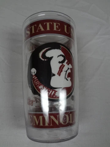 FSU FLORIDA STATE SEMINOLES TERVIS TUMBLER CUP 16OZ - NO LID Cover