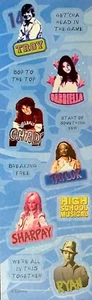Pegatinas Sandylion brillantes tema High School Musical - tira - Imagen 1 de 1