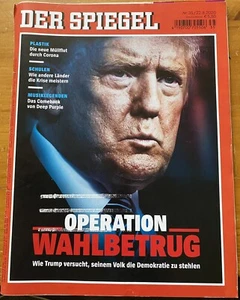 Donald Trump Election Fraud Anthony Fauci Intervie Erdogan Spiegel Magazine 2019 - Picture 1 of 12