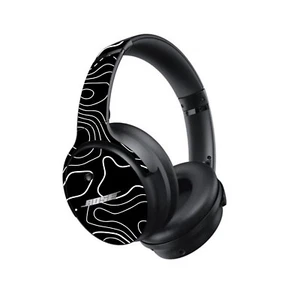 TOPOGRAPHIC MAP Skin for BOSE Headphones Qc35 Qc45 700 Ultra Wrap Cover Decals - Picture 1 of 3