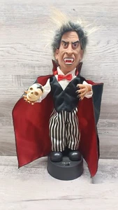 Motionettes Of Halloween by Telco #95732 Dracula Vintage 1989 Rare Skull - Picture 1 of 6