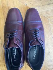Pre-Owned Mens Dress Shoes J. Murphy Cap-Toe Oxfords Leather 9.0 M Excel. Cond.
