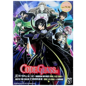 DVD Anime Code Geass R1+R2+ Dakkan No Roze (VOL.1-62 End) +Akito Exiled +4 Movie - Imagen 1 de 6