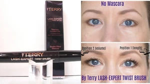 By Terry DOUBLE EFFECT Mascar Lash Expert Full Size & Boxed Color Master Black - Picture 1 of 10