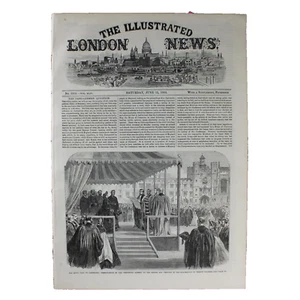 The Illustrated London News Weekly Magazine June 11, 1864 - Imagen 1 de 7
