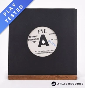 Sister Mary Gertrude - My Auld Killarney Hat - Promo 7" Vinyl Record - EX - Picture 1 of 3