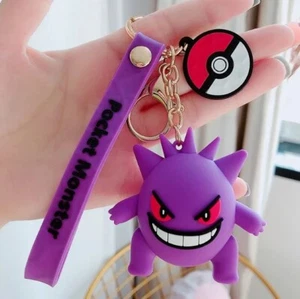 Llavero Pokémon GENGAR con correa y dije colgante Pokeball -- Totalmente nuevo -- - Imagen 1 de 3
