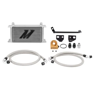 Mishimoto Oil Cooler Kit Thermostatic For Ford Mustang EcoBoost 2015-2017 Silver - Bild 1 von 5