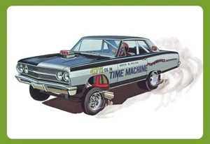 AMT/MPC AMT1302/12 - 1/25 1965er Chevy Chevelle AWB Time Machine - Neu - Picture 1 of 1
