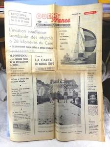 JOURNAL RÉGIONAL OUEST-FRANCE, JEUDI 8 JANVIER 1970 - Picture 1 of 6