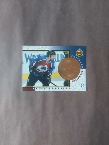 97-98 Pinnacle Mint Peter Forsberg Bronze Team #3 Avalanche - Picture 1 of 2